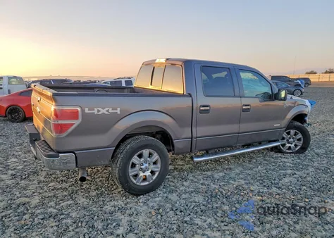 2012 Ford F150 Supercrew из США, поврежденный, VIN 1FTFW1ET5CKD97523